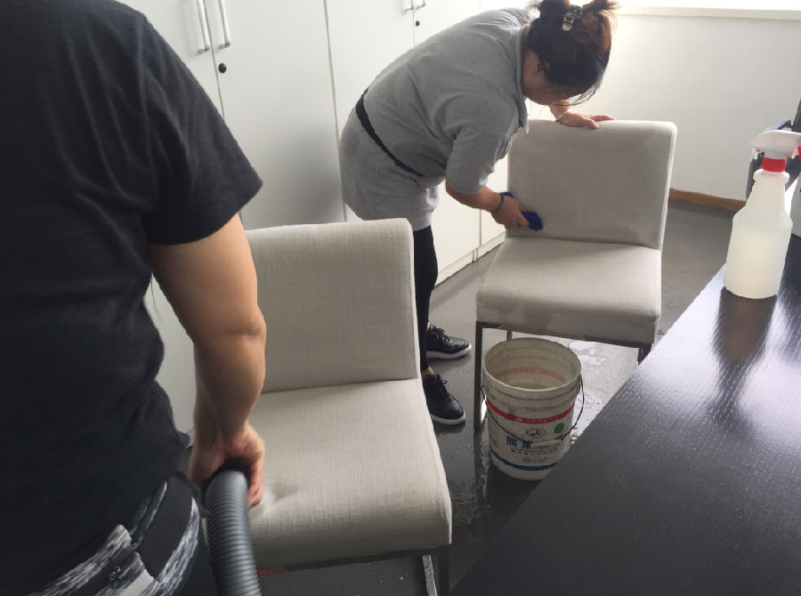 荷塘区沙发清洗案例